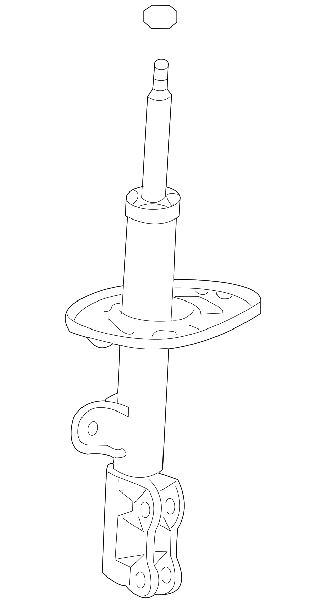 Absorber set shock 4852080415 TOYOTA