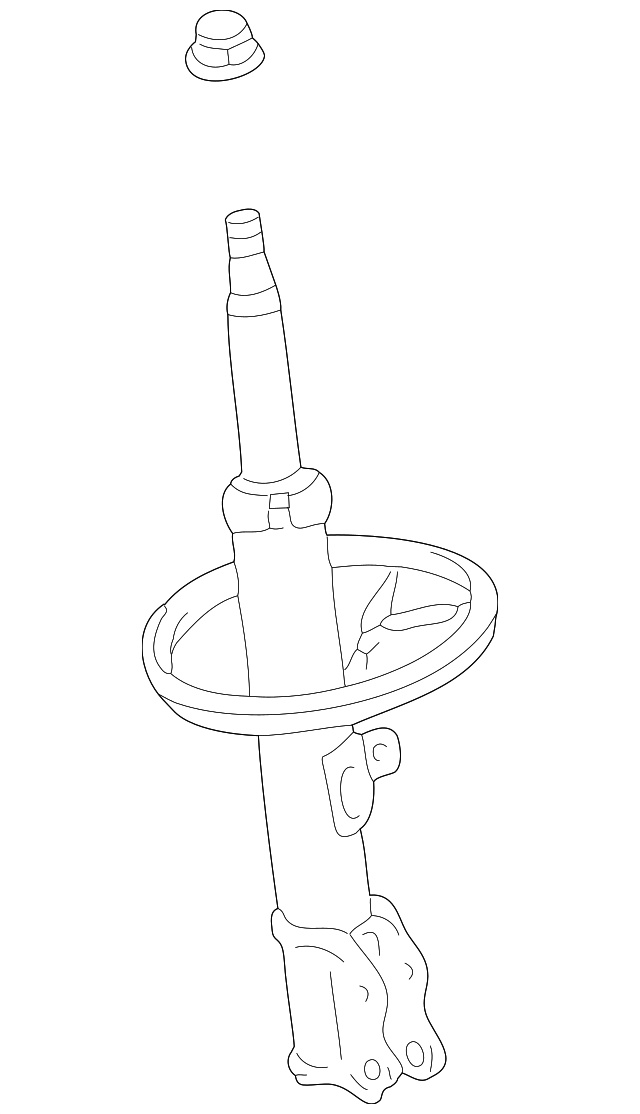 Амортизатор 48520A9180 TOYOTA