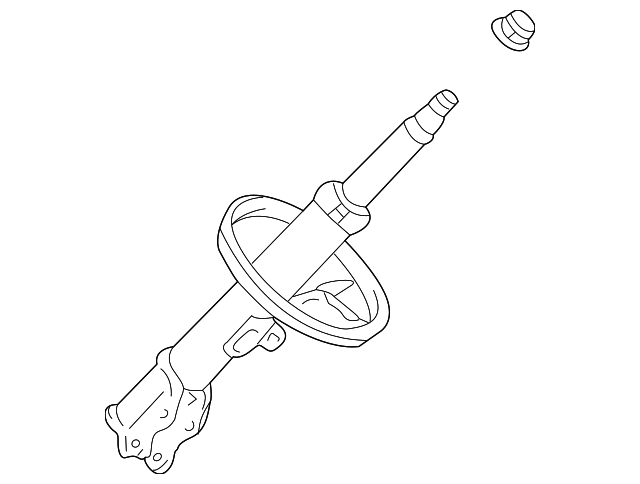 Амортизатор 48520A9190 TOYOTA