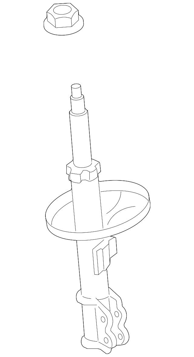 Амортизатор 48520A9570 TOYOTA