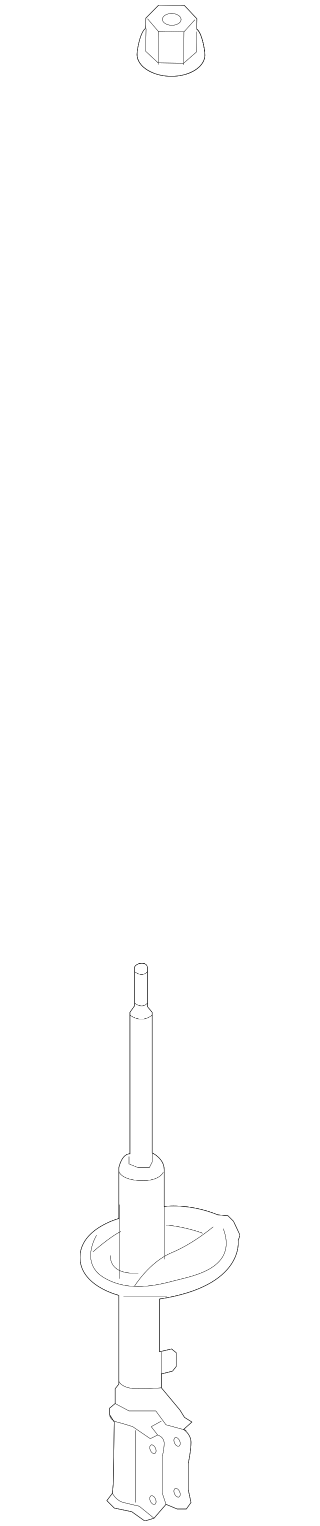 Амортизатор 4854039775 TOYOTA