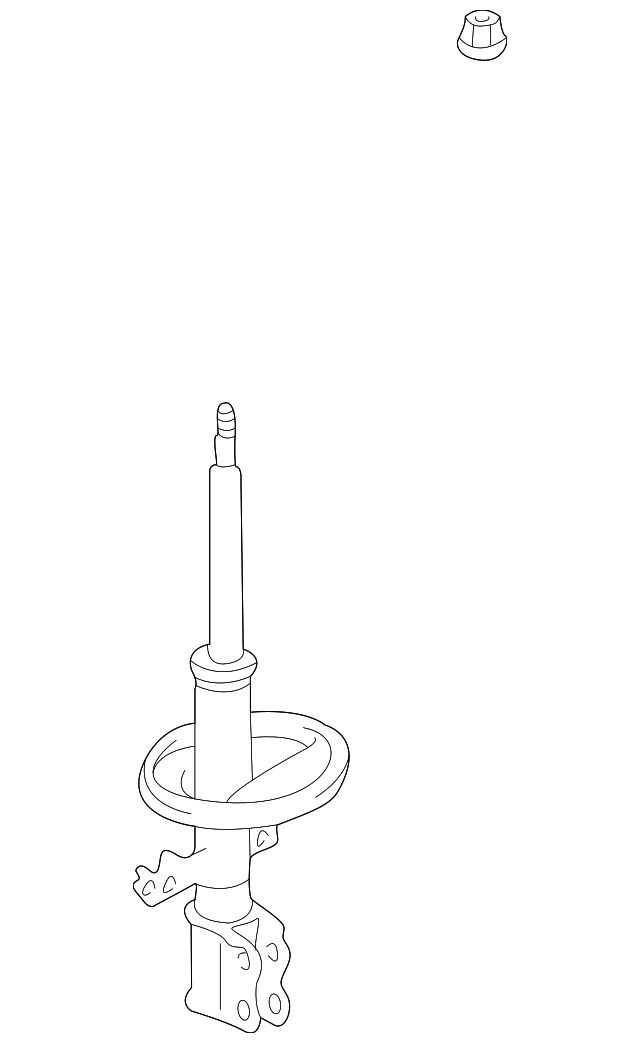 Амортизатор 4854049145 TOYOTA