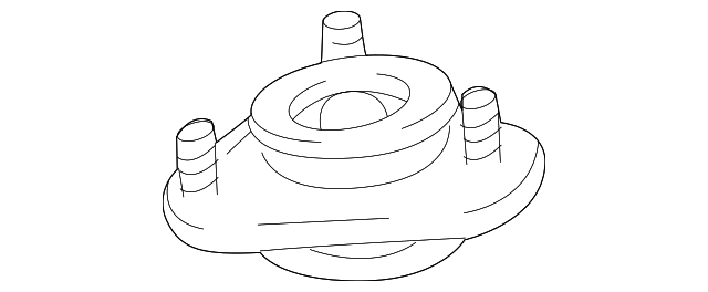 Верхня опора, стійка амортизатора 4860920471 TOYOTA