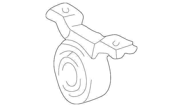 Опора двигателя передняя 5238042082 TOYOTA