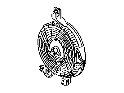 Вентилятор радиатора охлаждения 8859060080 TOYOTA