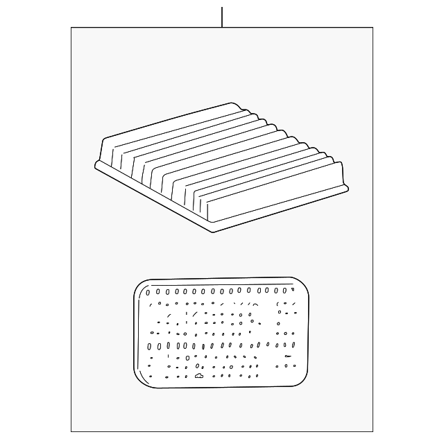 Фільтр, повітря у салоні 8888020090 TOYOTA