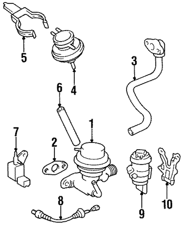 Кисневий датчик 8946516050 TOYOTA