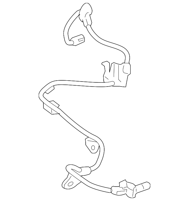 Датчик абс 8954542040 TOYOTA