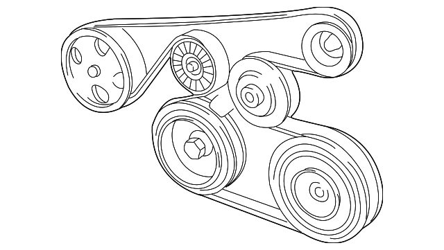 Поліклиновий ремінь 9091602689 TOYOTA