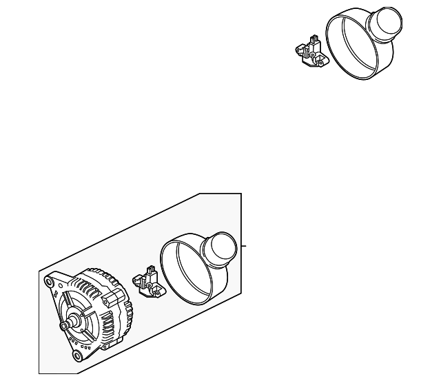 Генератор 021903016AX VAG