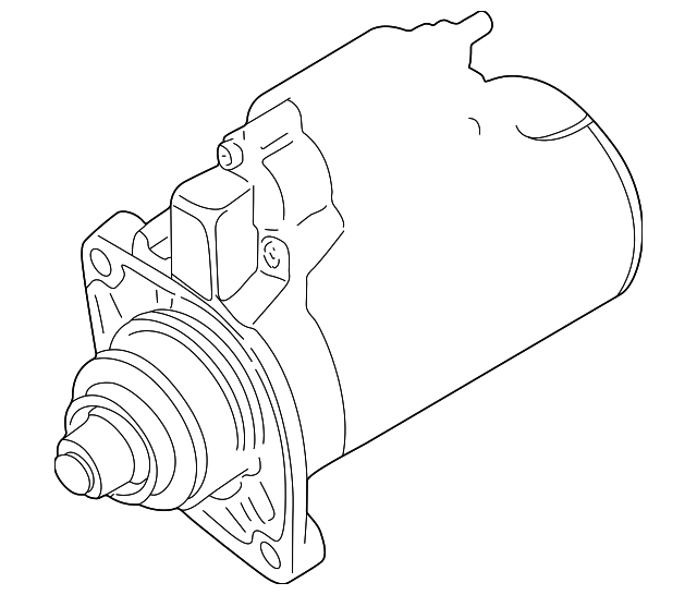 Стартер 02M911023FX VAG