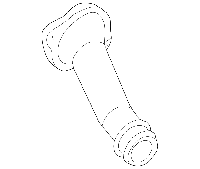 Фланець охолоджувальної рідини 037121144J VAG