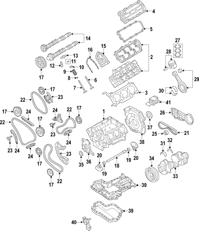 Штовхач клапана 03L109521A VAG