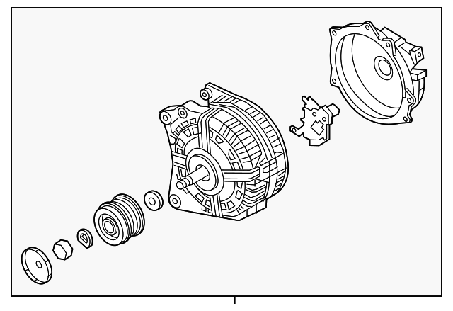Генератор 04C903023KX VAG