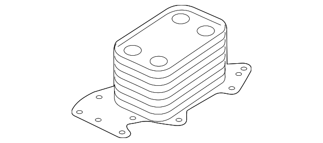 Радіатор оливний 059117021K VAG