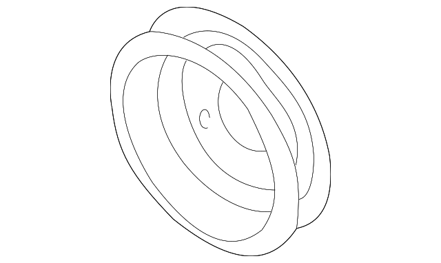 Шків клинового пасу 06H145255E VAG