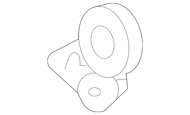 Натяжний ролик, зубчастий ремінь 077109485F VAG