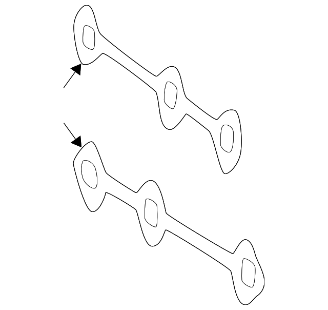 Ущільнення, випускний колектор 078253039G VAG