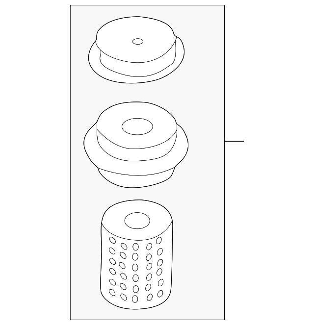 Опора, двигун 1H0199609G VAG