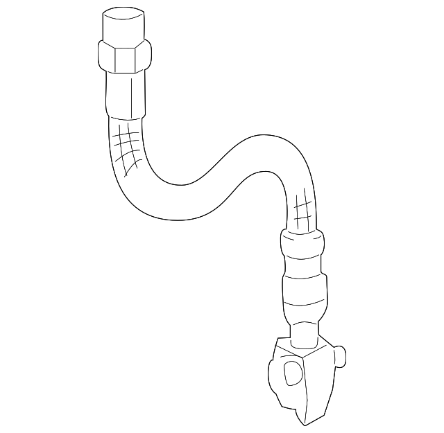 Гальмівний шланг 1H0611701B VAG