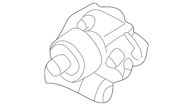 Гідравлічний насос, механізм рульового керування 1J0422154JV VAG