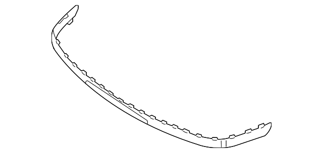 Декоративна/захисна накладка, бампер 1J0807719AGRU VAG