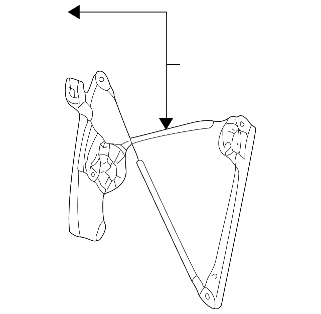 Склопідйомник 1J3837729BA VAG