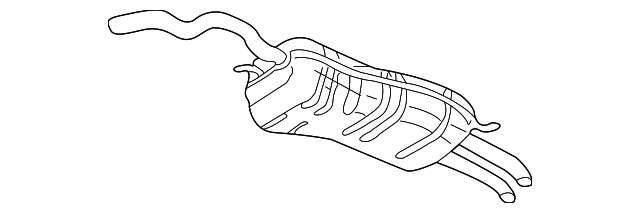 Глушник 1J5253609BB VAG