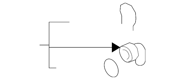 Фланець охолоджувальної рідини 1K0122291L VAG