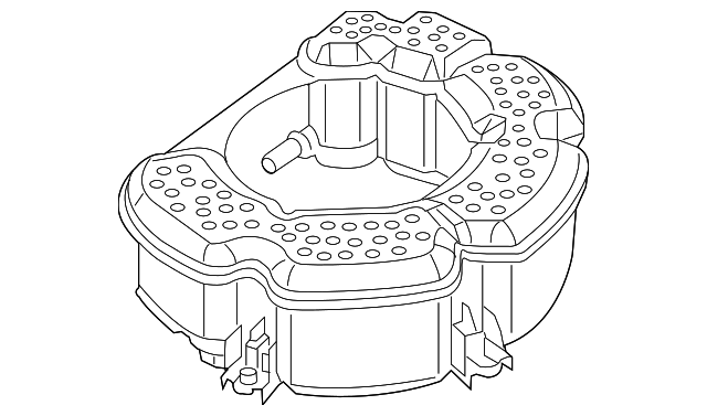 Адсорбер паливної системи 1K0201801E VAG