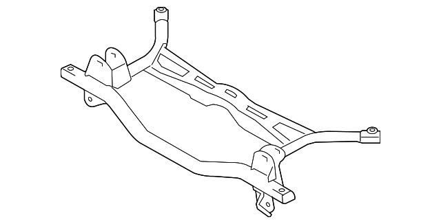 Балка осі 1K0505315BM VAG