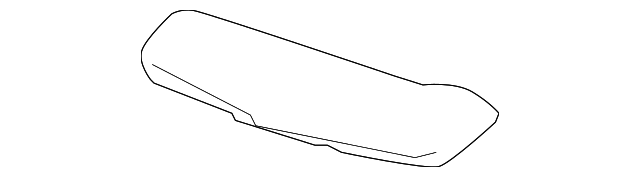 Накладка, бампер 1K0807718BGRU VAG