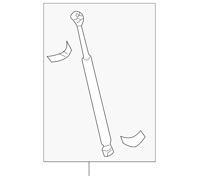 Упор газовий 1K0823359A VAG