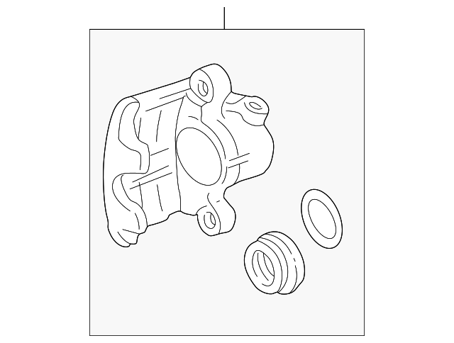 Гальмівний супорт 357615123AX VAG