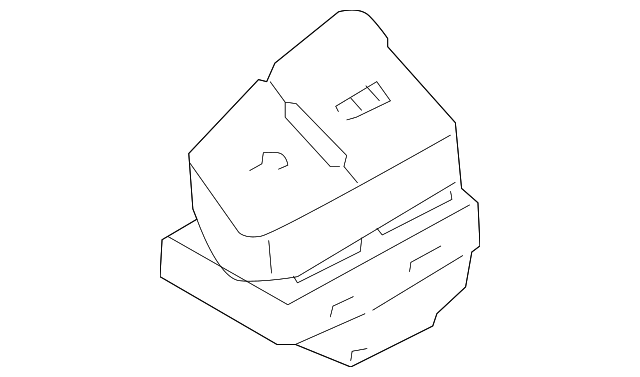 Перемикач, блокування дверей 3C0962125BREH VAG