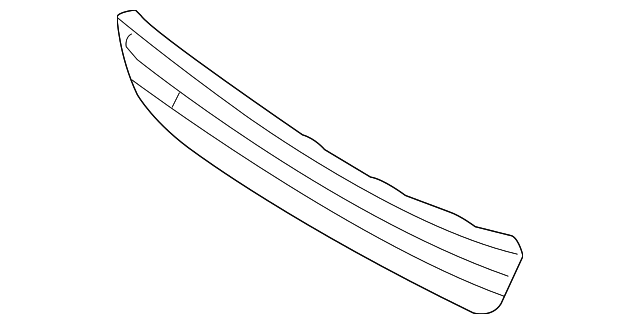 Вентиляційна решітка, бампер 3C88536779B9 VAG