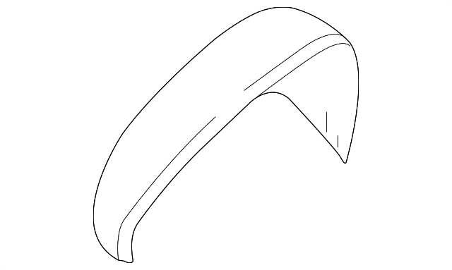 Кришка дзеркала 3C8857538GRU VAG