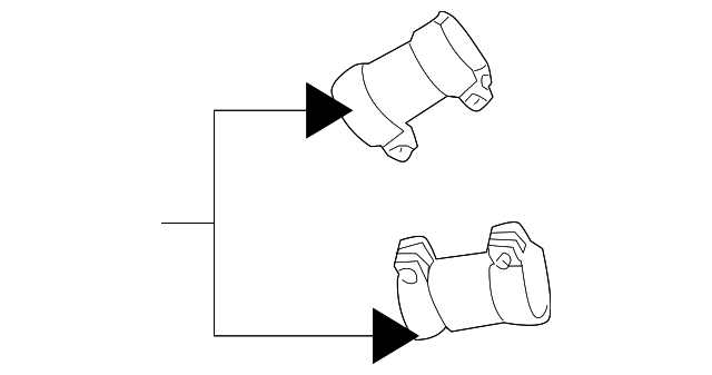 Фітинг, система відведення вг 3D0253141D VAG