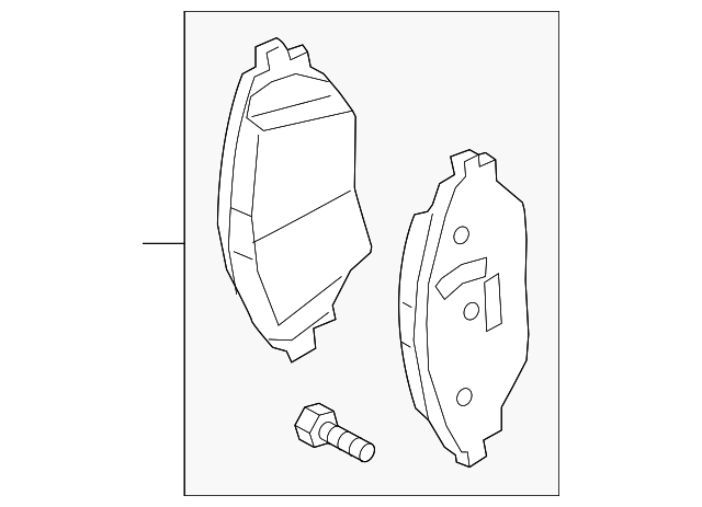 Колодки гальмівні передні к-т 3QF698151D VAG