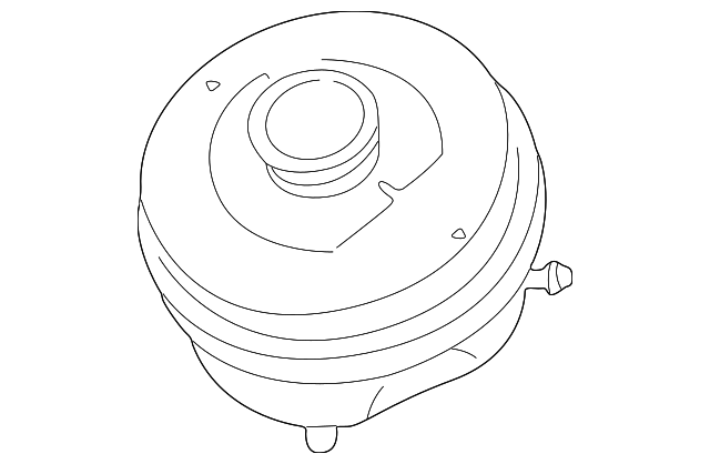 Brake fluid expansion tank 4B0611301 VAG