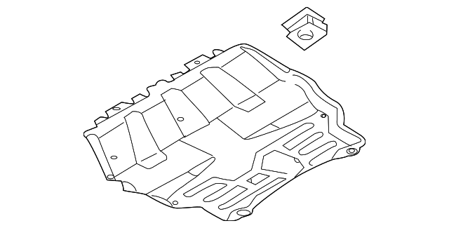 Кришка двигуна 5N0825235C VAG