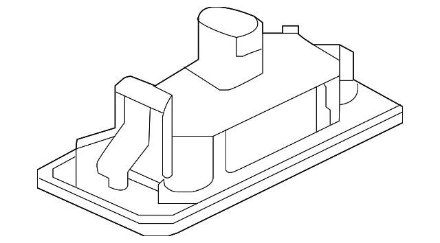 5na943021 плафон подсветки номерного знака led audi a1 8x1/ a3 8v/ a4... 5NA943021 VAG