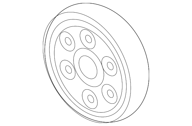 Гасник вібрацій, карданний вал 5Q0521307 VAG