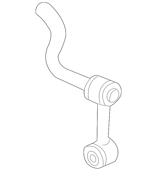 Тяга/стійка, стабілізатор 7D0411049 VAG