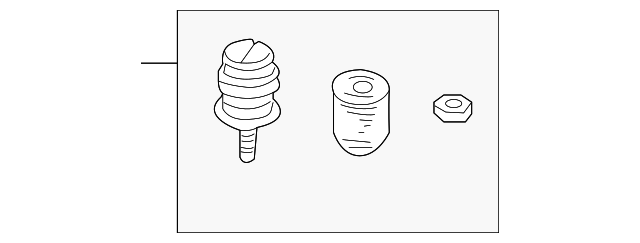 Комплект кріплення промо 7L0698853A VAG