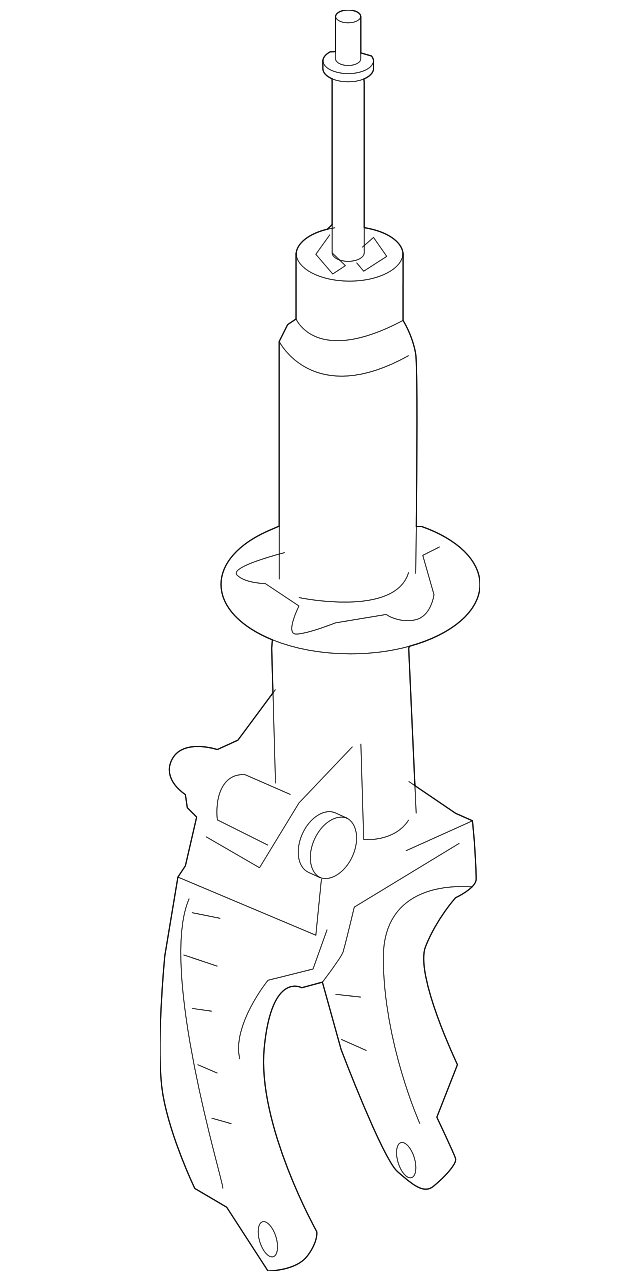 Амортизатор 7L6413032T VAG