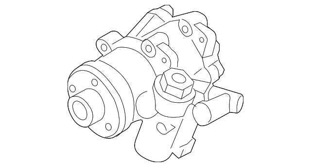 Гідравлічний насос, механізм рульового керування 7L6422154E VAG