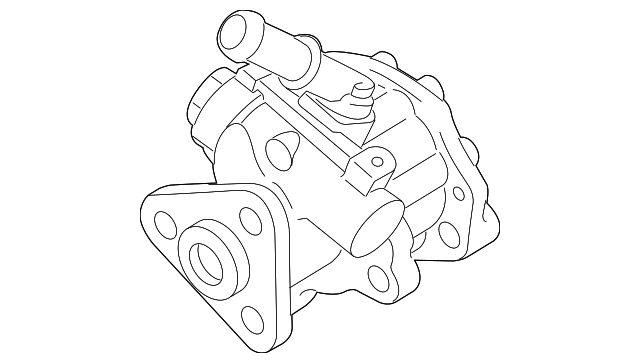 Гідравлічний насос, механізм рульового керування 7L8422154J VAG