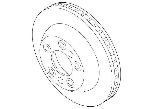 Гальмівний диск 7L8615301A VAG