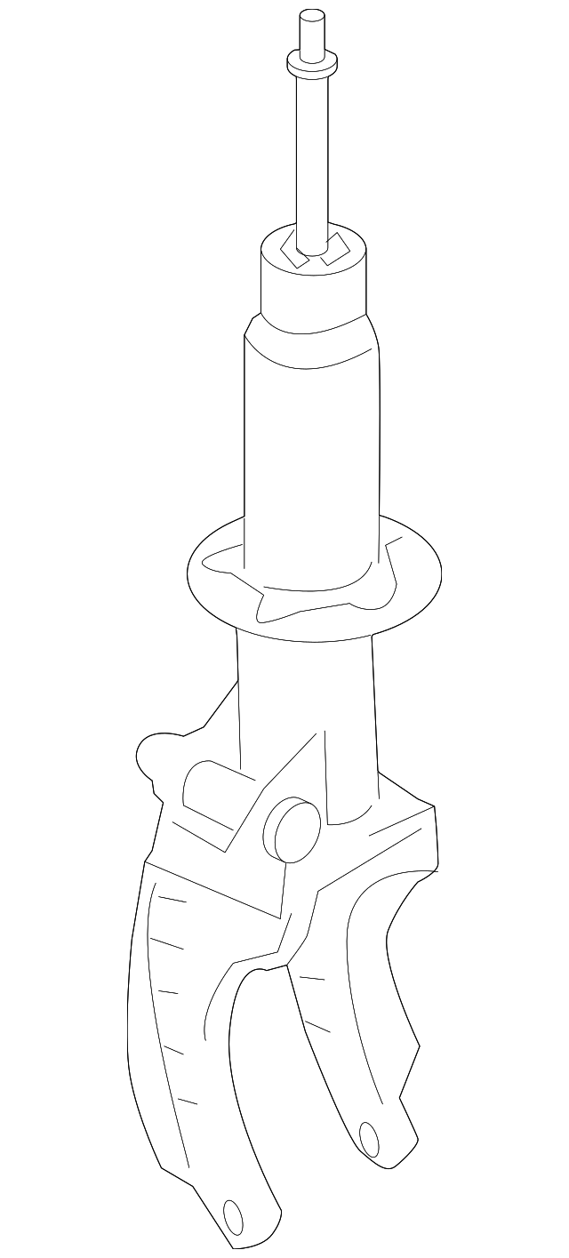 Амортизатор 7P6413032AP VAG